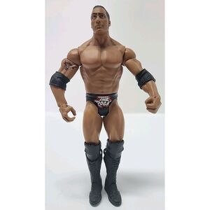2010 Mattel WWE Action Figure The Rock Toy Wrestling Kids‎